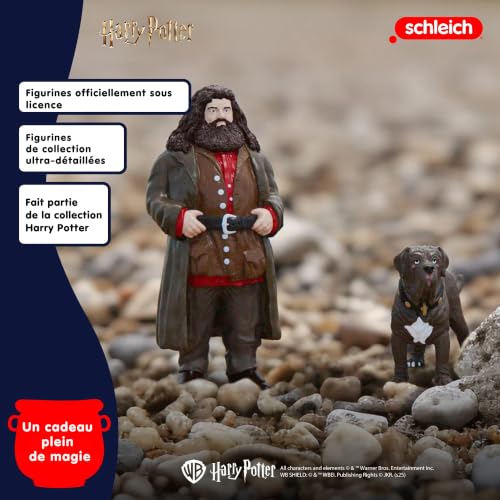 Schleich Harry Potter | Hagrid & Crockdur 42638 | 12 x 8 x 13 cm