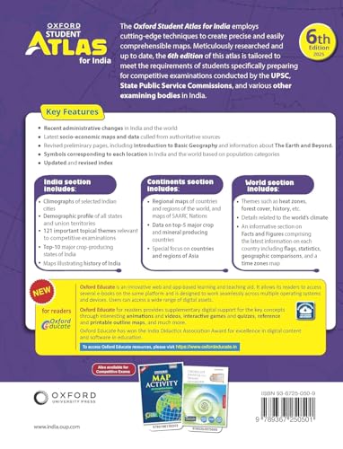Oxford Student Atlas for India