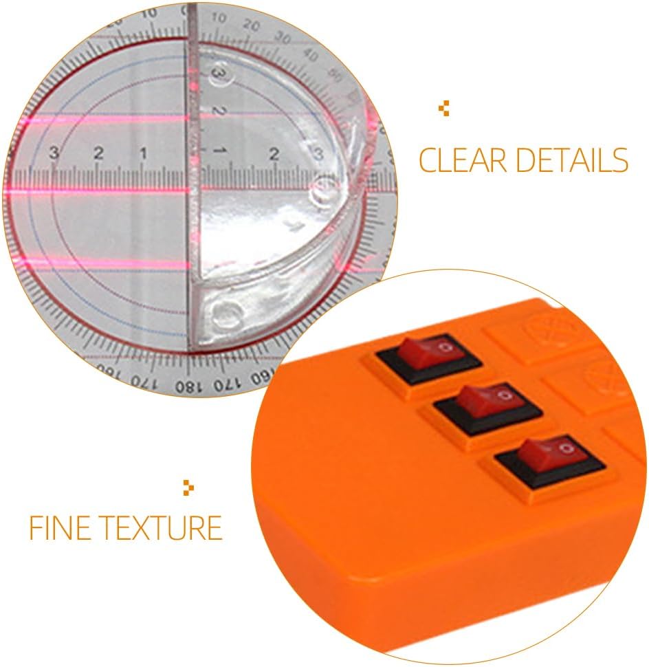 BESPORTBLE Physics Optics Experiment Kit, Geometric Light Refraction Triangular Prism Concave Convex Lens Set, Science Teaching Demonstration Tool for School