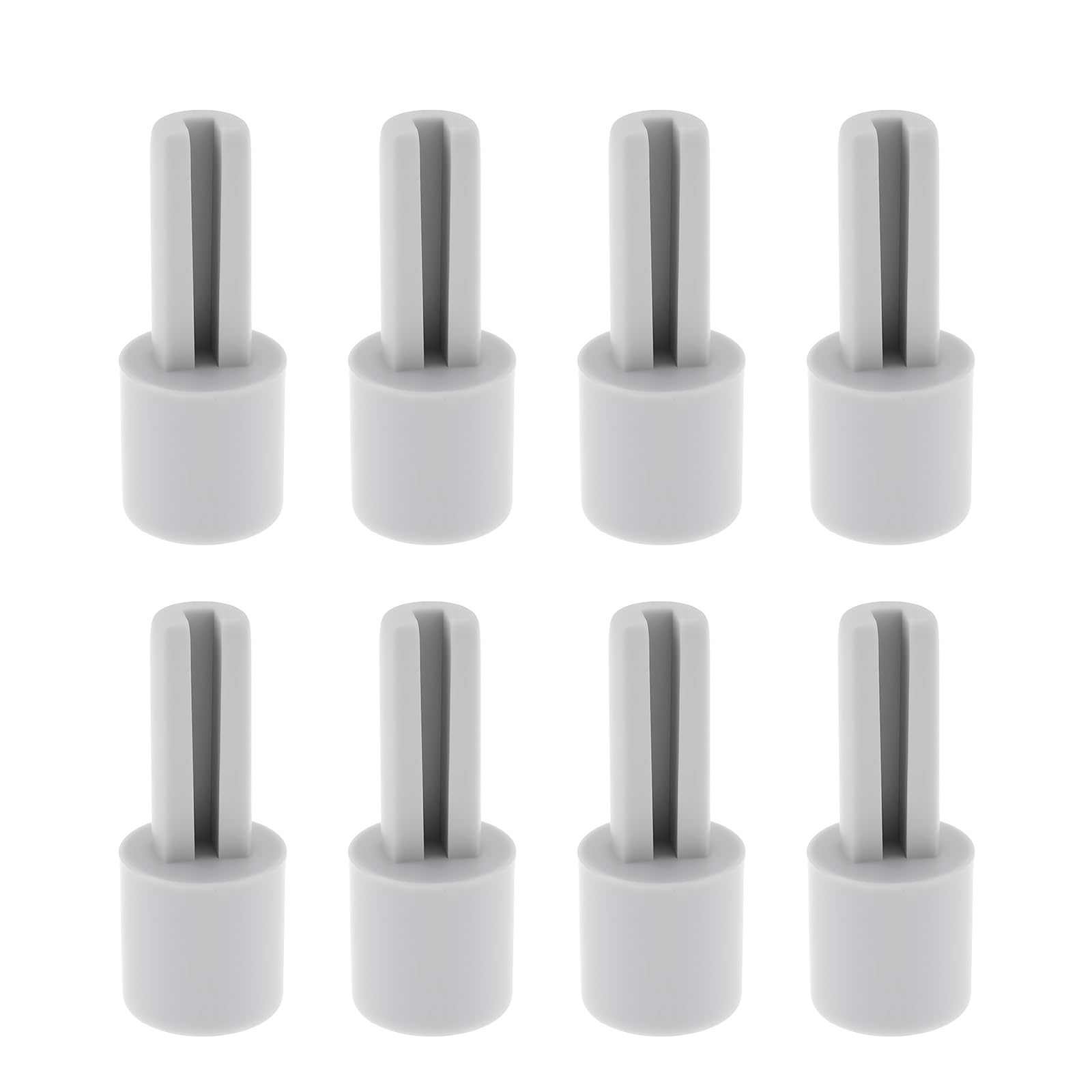LT Easiyl 8PCS Potentiometer Lengthening Shaft Grey Plastic Extension 10mmX25mm Suitable For Mixer Potentiometer Electric Guitar