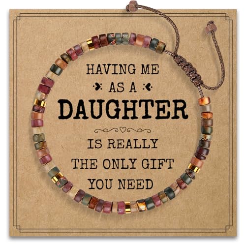 Image of AGOT Daughter in Law Bracelets Gifts: Dear Daughter in Law Birthday Gifts from Mother in Law