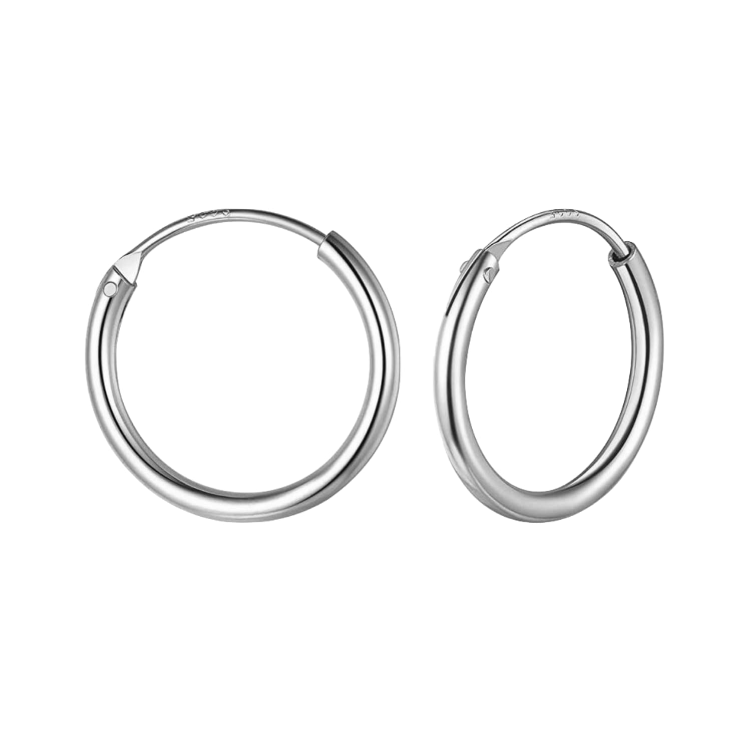 See full amazon price history chart for HighSpark 92.5 Sterling Silver Hoop Earrings | Gauge 16G & Sizes 10mm to 20mm | For Men, Women, Boys & Girls - Silver 12mm HighSpark 92.5 Sterling Silver Hoop Earrings | Gauge 16G & Sizes 10mm to 20mm | For Men, Women, Boys & Girls - Silver 12mm (B0BNVL87KZ) Amazon Price History, Amazon Price Tracker