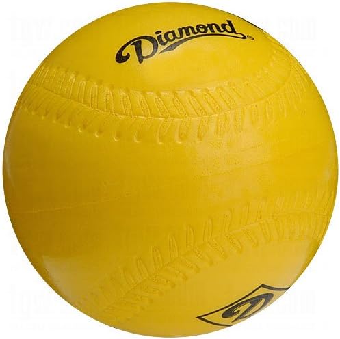 Paquete de 12 bolas de softball de práctica de espuma de diamante