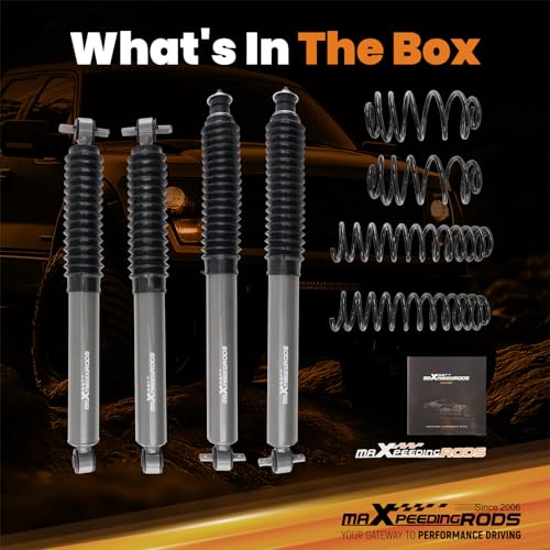 maXpeedingrods 2.5" Lift Kit for Jeep Wrangler TJ LJ 4WD 1997-2006, 6Cyl by maXpeedingrods - Used condition - Image 8