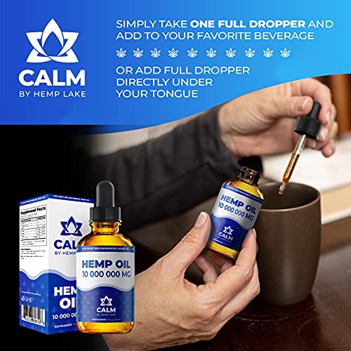 Hеmp Oil for Arthritis, Аnxiety Relief - Helps with Slееp, Stress, Hair Grown, Natural Peppermint Drops - Rich in Vitamins B, C, E & Omega 3, 6, 9 - Image 7