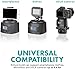 Movo/Sevenoak Programmable Panoramic Time-Lapse Tripod Head with Adjustable Rotating Angle, Direction, and Speed - Compatible with Smartphones, GoPro, Mirrorless and DSLR Cameras up to 4.4 Lbs