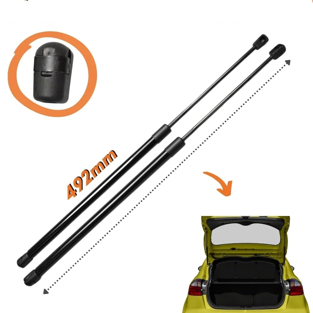 Gasveren achterklep Voor Kia Voor Rio III UB Hatchback 11-17 81780