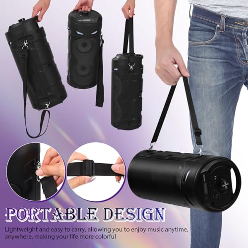 Haut-parleur stéréo portable avec caisson de basses puissant HOMSFOU - 7