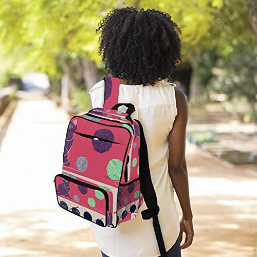 Sac à dos ordinateur portable imprimé chat rose tendance - 5