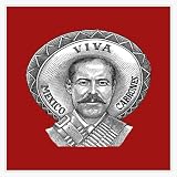 Pancho Villa, Long Live Mexico Cabrones Window Water Bottle Bumper Sticker Decal 5'