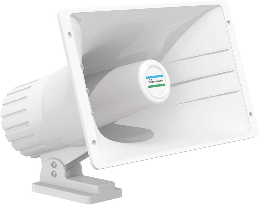 HS-40 - Aftermarket Replacement 40w Loud Hailer Horn With Swivel Bracket Compatible with Shakespeare