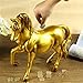 Produktbild Harz Pferd, Gold, Silber Piggy Bankhome Office Business Geschenke Erfolg Geld sparen Resin Crafts,Gold