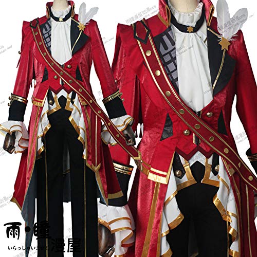 Amazon.co.jp: ツキウタ。2019 白隊 霜月隼 コスプレ衣装 (女性, M