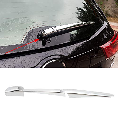 Senzeal Chrome Rear Window Wiper Cover Trim for Toyota Highlander 2014 2015 2016 2017 2018 2019