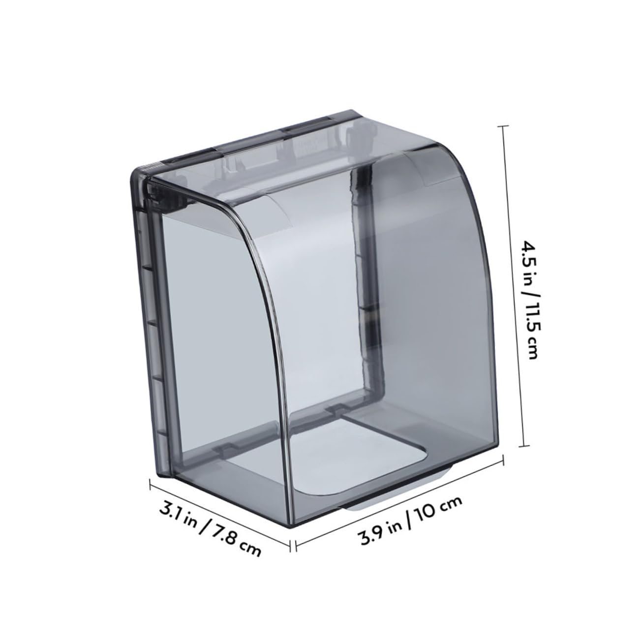 Unomor Box Black Single Plug Covers Proof Plug Covers Outdoor Receptacle Covers Plastic Socket Covers