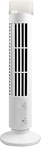 Miniatura 2 de Hot6sl Tower Fan with LED Light, Portable Super Quiet USB Rechargeable Bladeless Fan, Bladeless Electric Tower Fan Mini Standing Floor Fans for Home