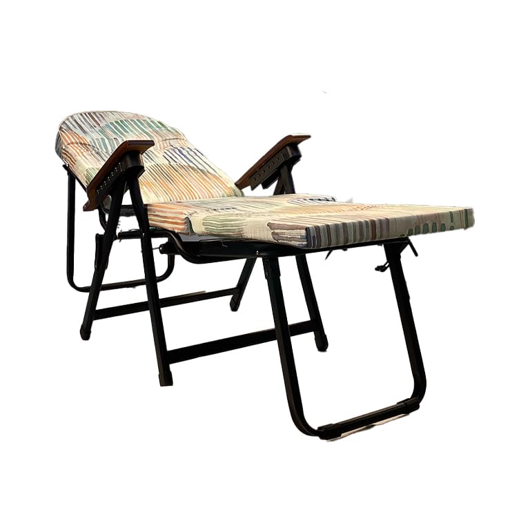 TECNOCUCI Materassino per Sdraio Ripiegabile Modello Tahiti - Ideale per Gli Esterni - Adatto agli sdrai Estraibili - 100% Realizzato in Italia