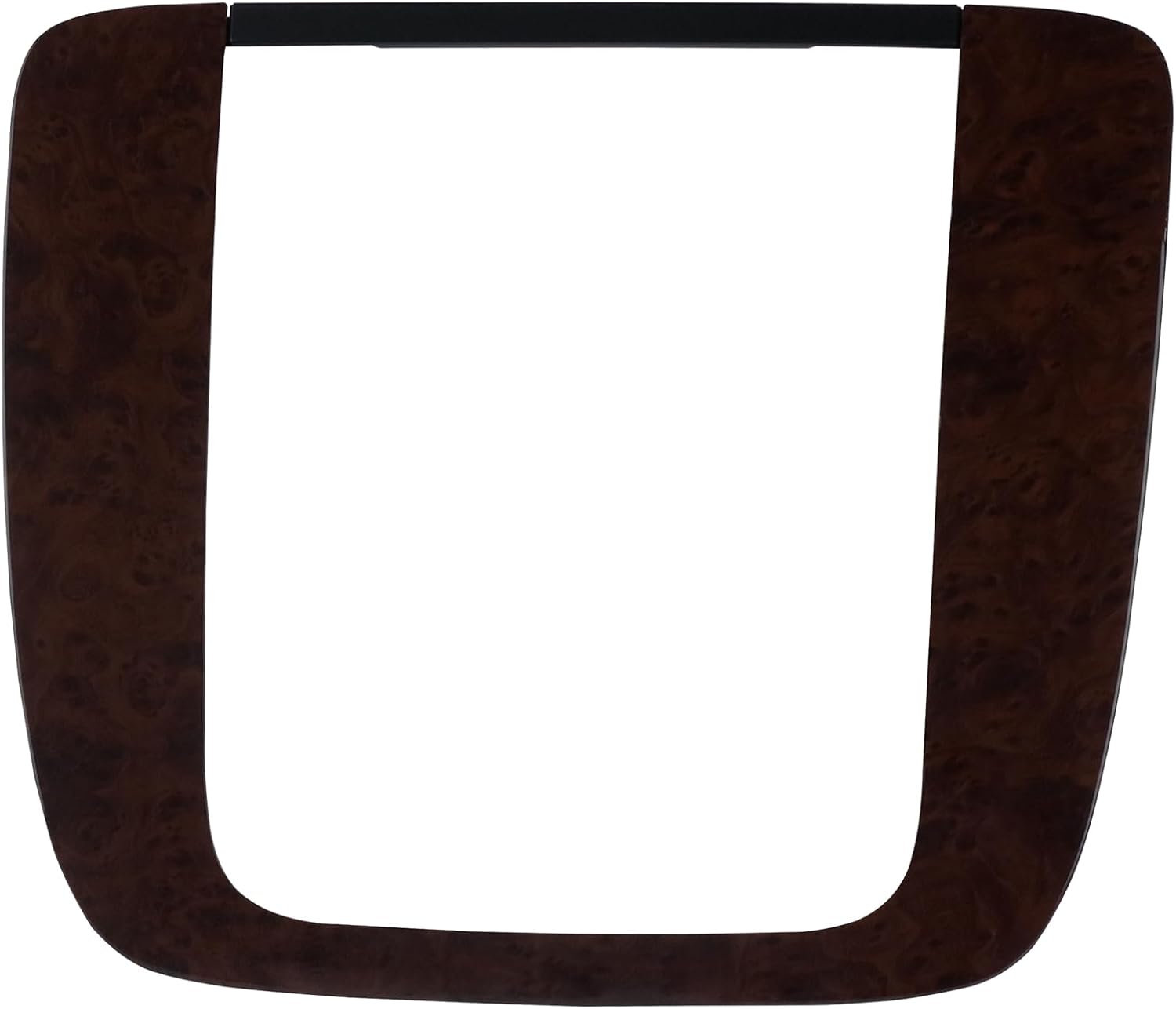 Dash Center Radio Bezel Trim Instrument Panel Cover Crimson Walnut Compatible with 2007-2014 Chevrolet Chevy Suburban Silverado Tahoe Avalanche,GMC Yukon XL Replaces 25887441