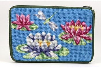 Cosmetic Purse - Waterlily - Needlepoint Kit