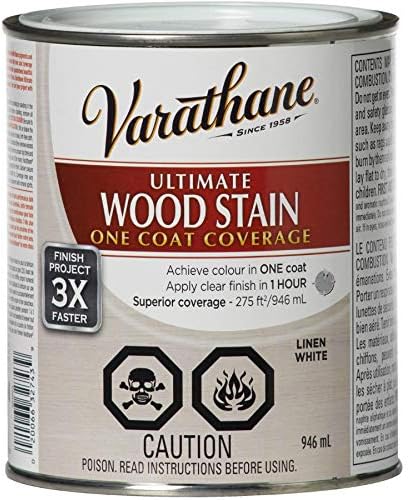 946mL Ultimate White Linen Alkyd Wood Stain