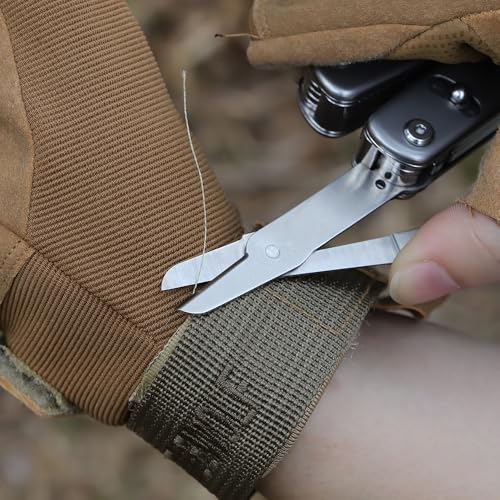 Image of Roxon FT10 Build Your Own Multitool Accessory for Flex (3-Piece Set Including Carving Chisel + Wire Stripper & Sheep Foot Blade & Scissors) Interchangeable Tools