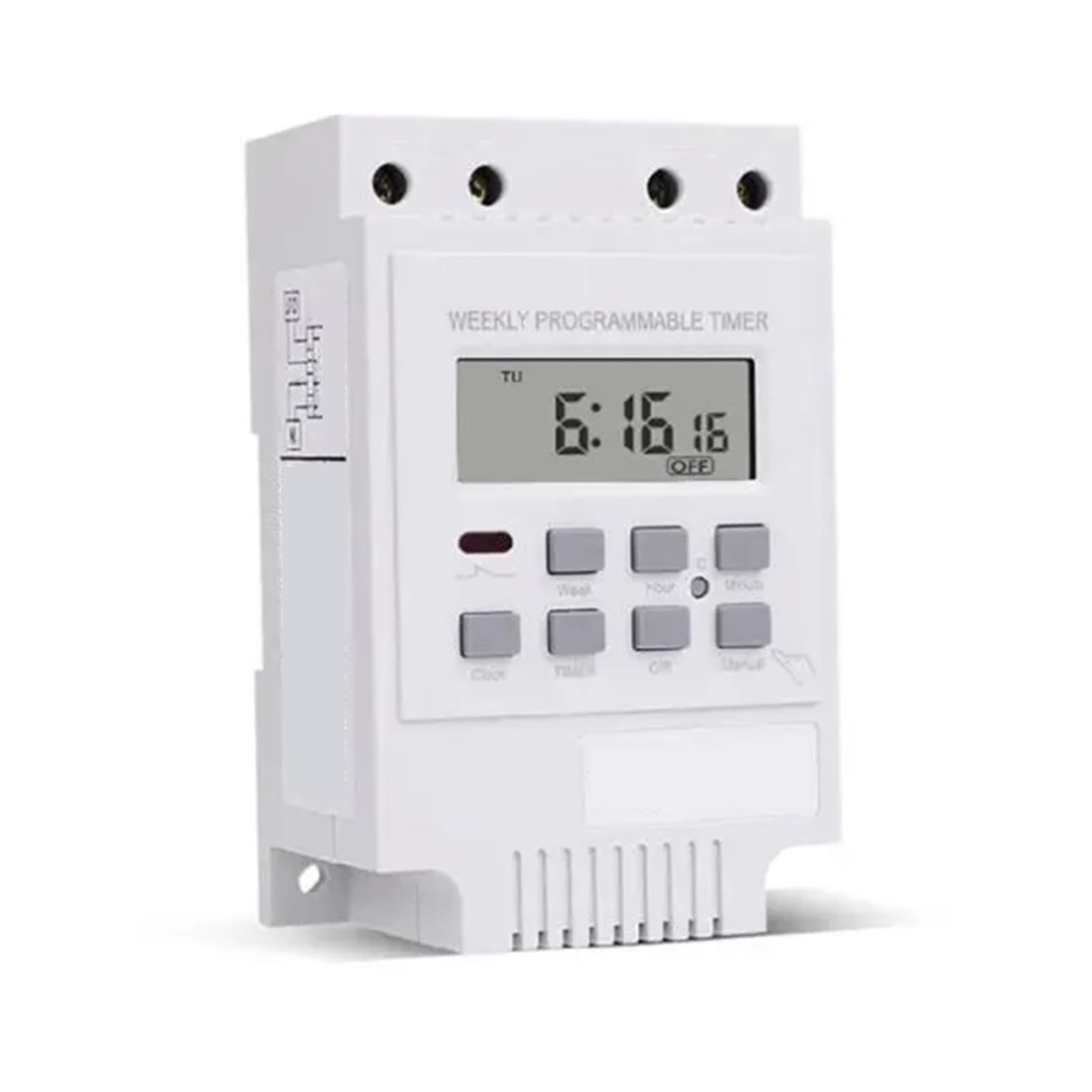 Timer elettronico Digitale 220V 30A, regolatore programmabile settimanale