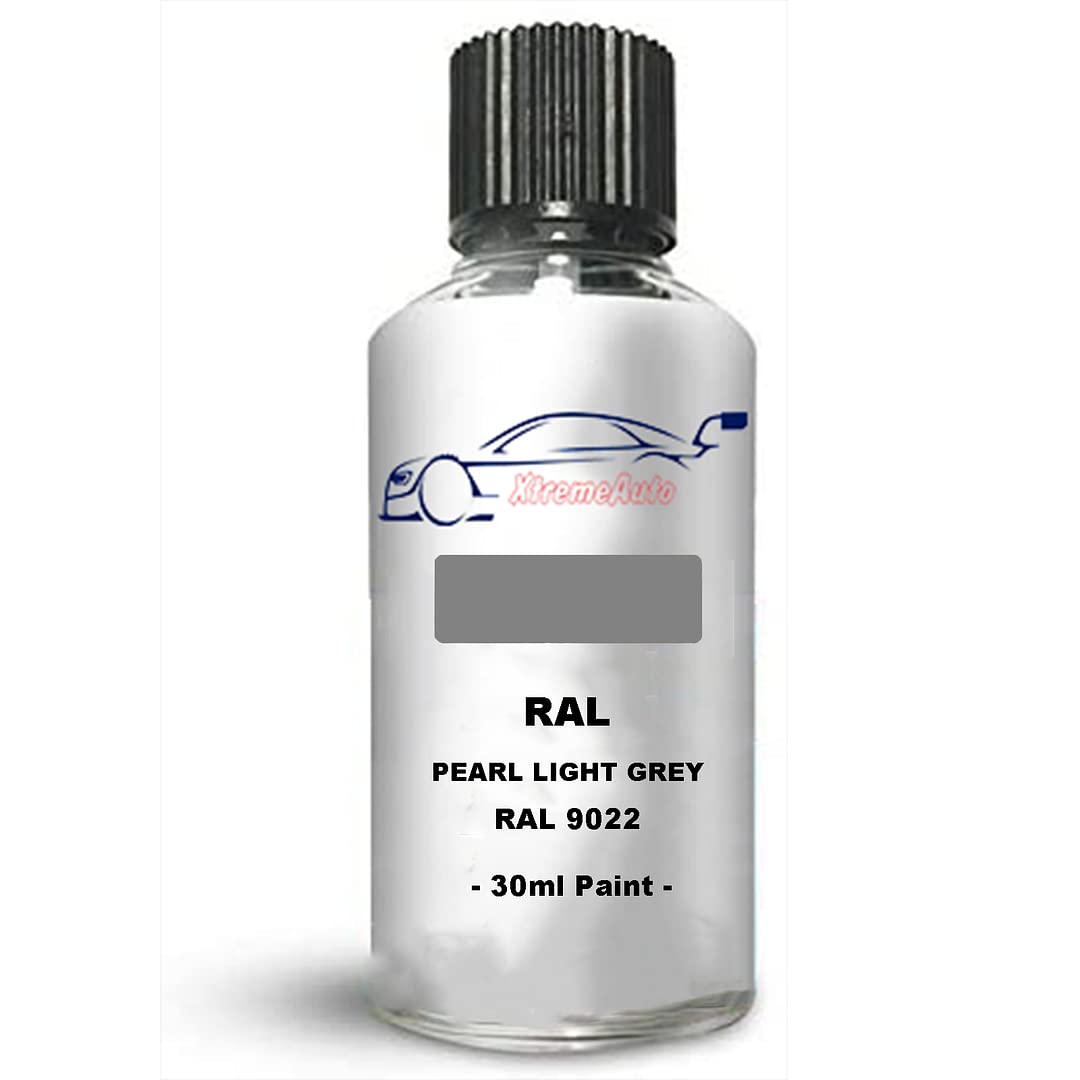 Xtremeauto Touch Up Paint Interior/Exterior RAL 9022 Pearl light grey Glossy Finish Interior Scratch Repair: Wall, Cabinets, Trim, Molding, Furniture, Windows, Fascia
