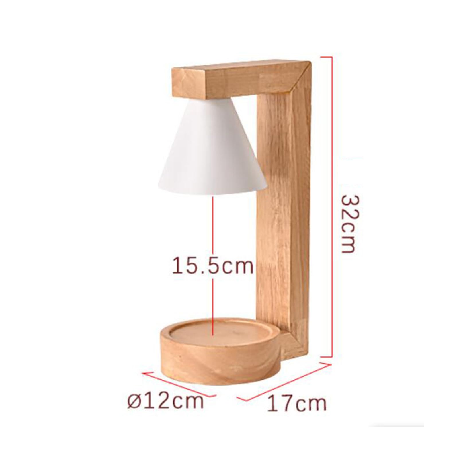 Candle Warmer Lampada, Candle Warmer Elettrico con Timer, Regali di Natale per Candele Jar, Candele Warmer Lanterna Melting Wax Si Adatta alla Maggior Parte Jar,Bianca