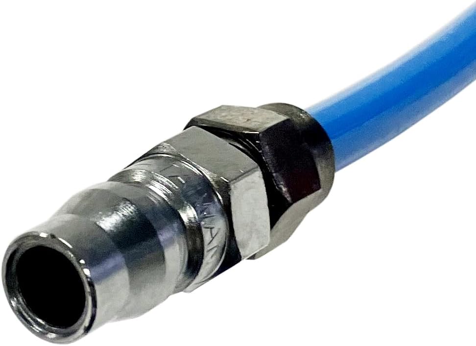 Wiz'A Arklands WZ5080-10 Coil Air Hose with One-Touch Coupler