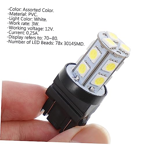 BUGUUYO 10Pcs Faróis Luz De Ré Com Luzes Modificadas Do Veículo Por Sua Vez Luz De Mudança De Direçã