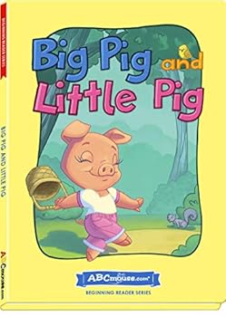 Toy Big Pig and Little Pig - Hardcover book from ABCmouse Book