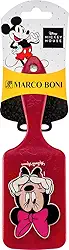 Marco Boni, Escova Raquete Disney Minnie, 7614, Vermelho, 1 Unidade.