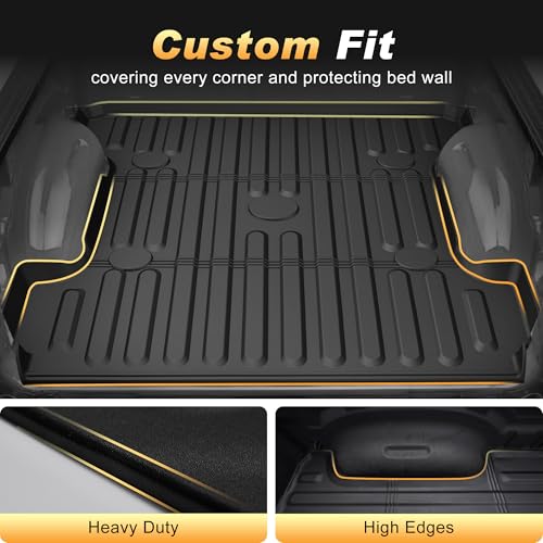 Image of 6.4FT Truck Bed Mat for 2002-2026 Dodge Ram 2500 /3500 & 2002-2018 Ram 1500