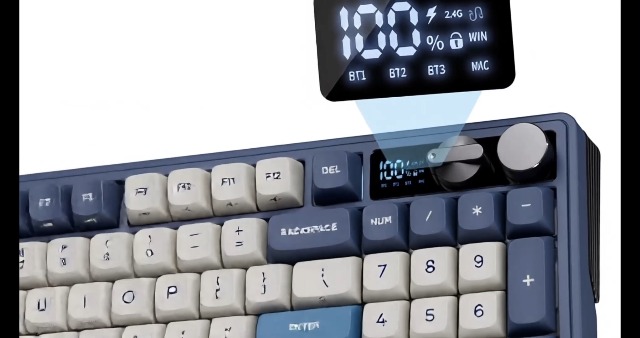 Amazon.com: RK ROYAL KLUDGE M100 Wireless Mechanical Keyboard w