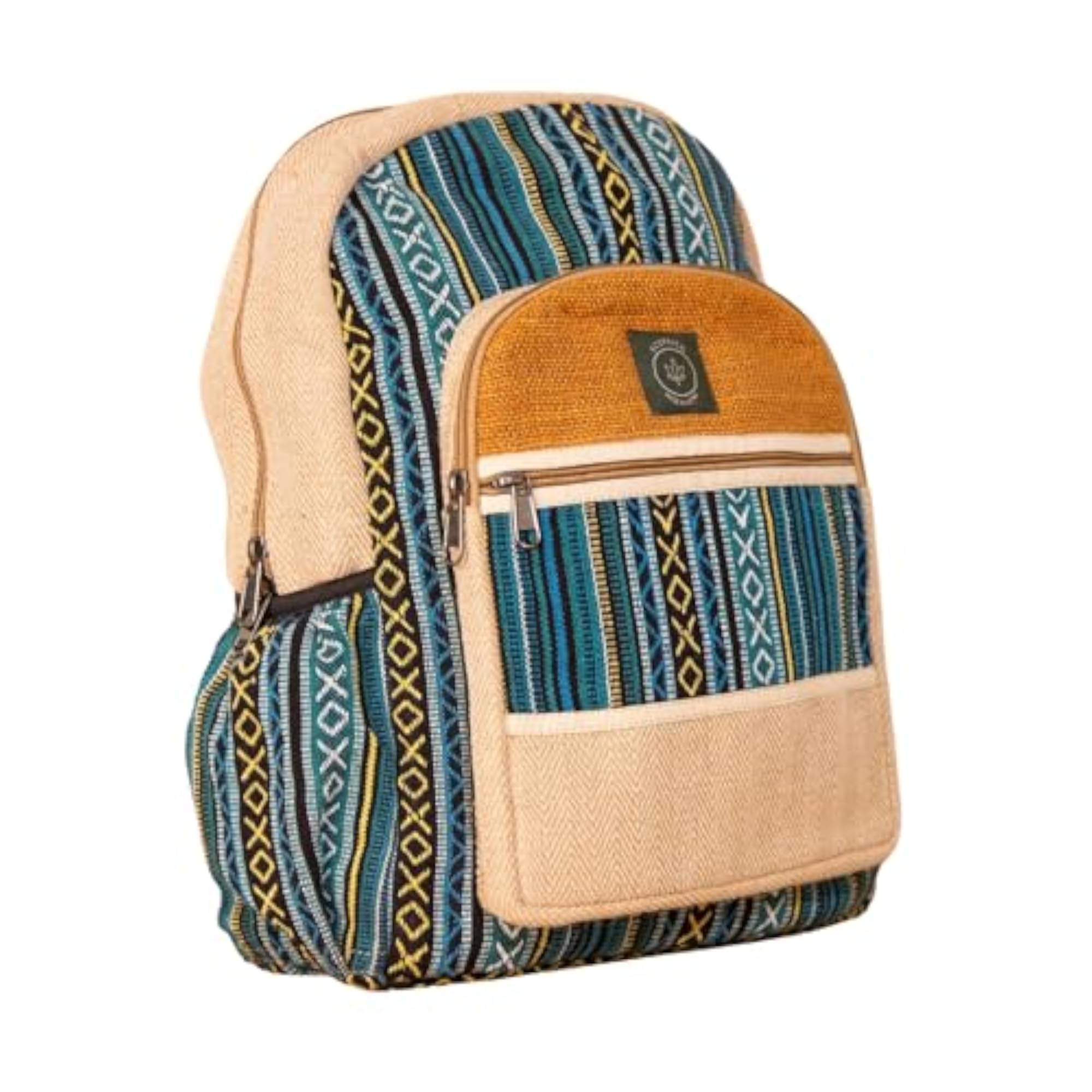 Unisex Hemp Backpack, Eco-Friendly & Durable