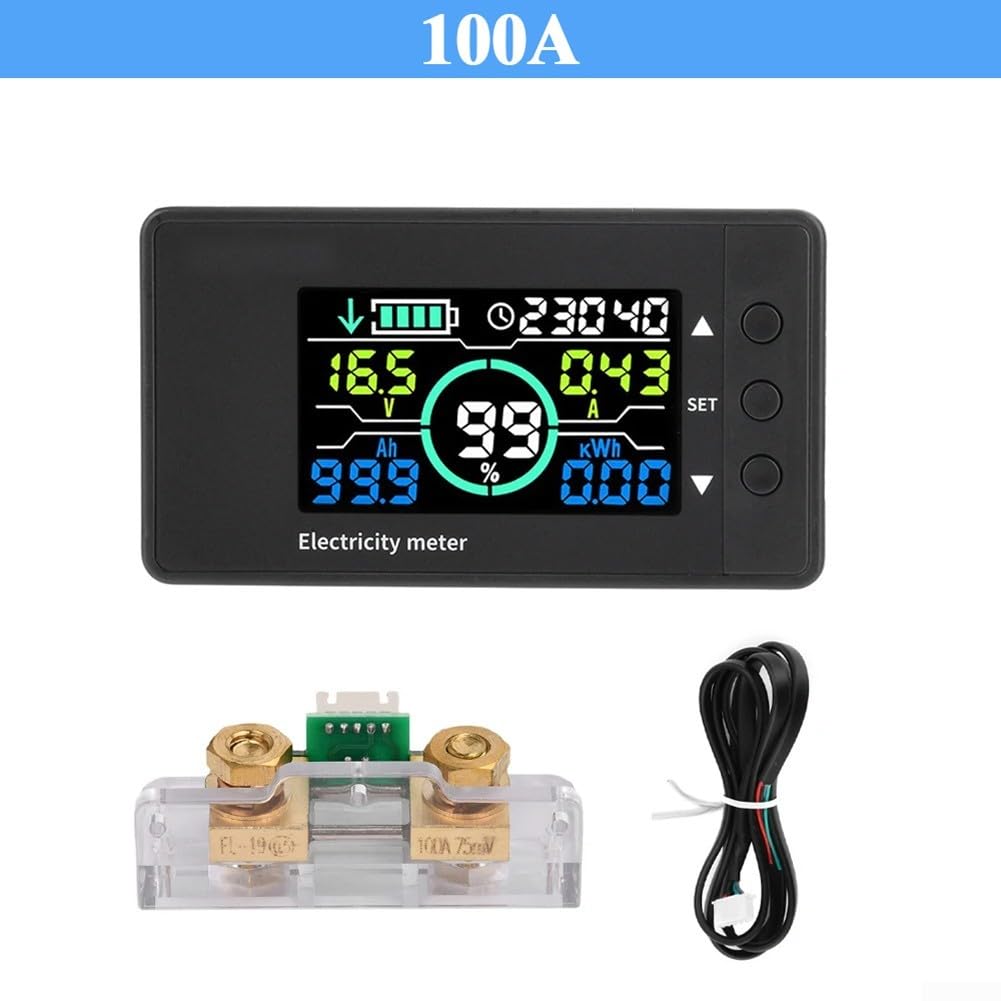 Monitor de capacidad de batería eficiente con chip de 32 bits para mediciones precisas en varios escenarios