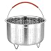 Price comparison product image Steamer Basket for Instant Pot, Vegetable Steamer Basket Stainless Steel Steamer Basket Insert for Pots (3qt)