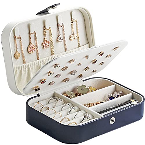 Boîte à bijoux portable et organisateur voyage pour collier bagues