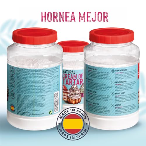 Miniatura 6 de Castello Since 1907 Cremor Tártaro Cream Of Tartar 800 G - 100 Natural - Sustituto Natural De La Levadura Química - Sin Gluten - Sin Aditivos - Sin Fosfatos - Keto Y Paleo - No Ogm