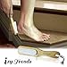 Pumice Stone - Better Grip With Handle And Less Mess - The Best Callus Remover Brush With 100% Pumice - Exfoliating Scrubber - Best Foot File Pedicure Tools
