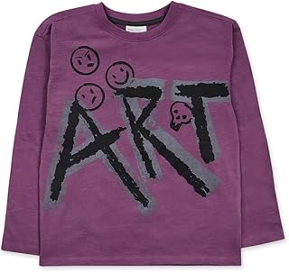 Camiseta Punto de niño Color Violeta colección The New Artist