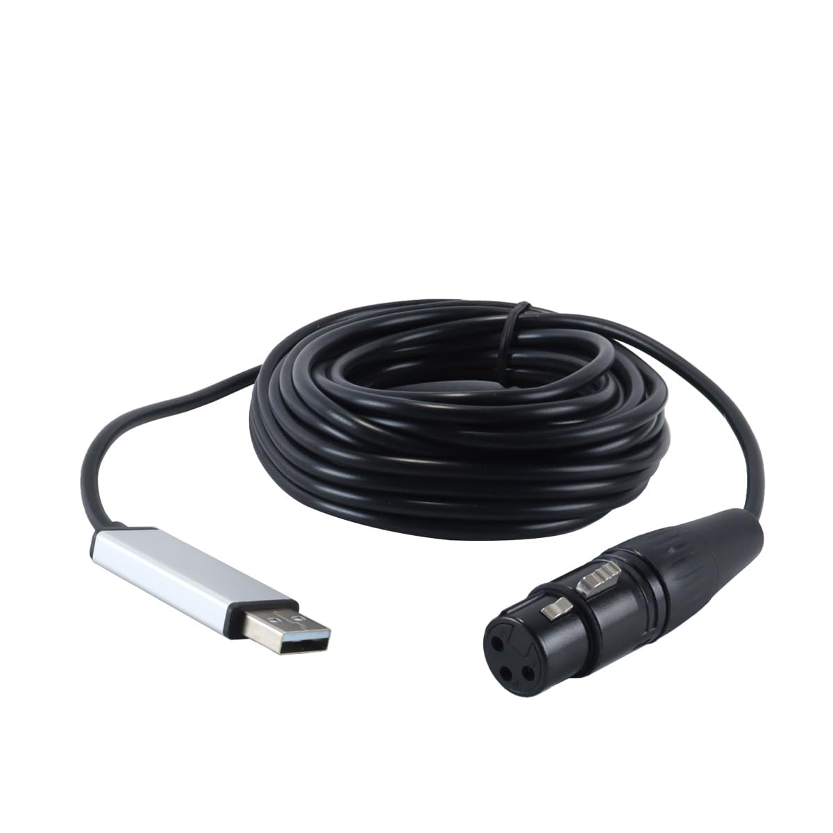Adaptateur d'interface USB vers DMX de 5 m, convertisseur RS485, série XLR 3 broches, logiciel DMX512 Freestyler pour PC, câble variateur de contrôle d'éclairage de scène