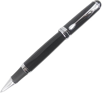 Premium X750 Rollerball Pen Chrome Trim - Black