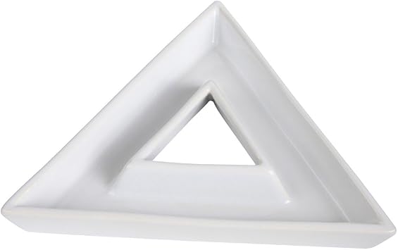 Ivy Lane Design Ceramic Greek Alphabet Dish, Delta