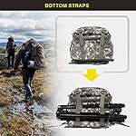 Zavothy 45L Military Tactical Backpack for Men and Women Army 3 Day Assault Pack Bag Large Rucksack with Molle System - Image 4