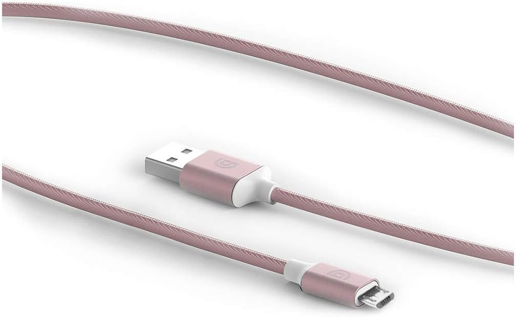 Amazon.com: Griffin Premium Braided Micro-USB Cable, 5 ft., Tangle ...
