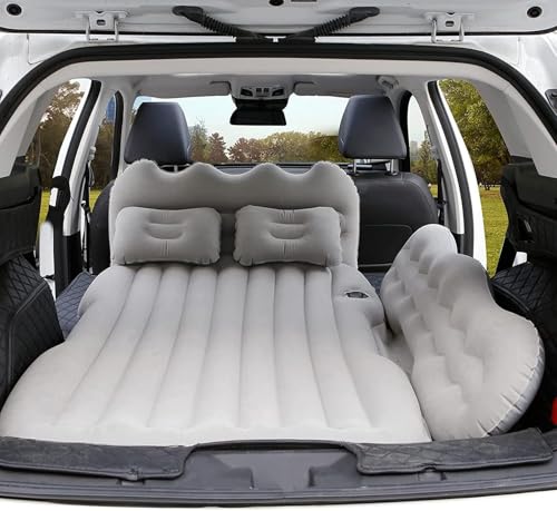 Matelas gonflable voiture pour Smart EQ fortwo lit de voyage arrière matelas camping gris c453 - 4