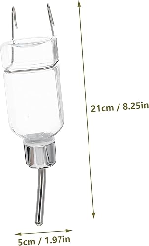 Miniatura 3 de Abaodam Dispensador automático de agua para mascotas, vajilla abs jaula para perros, dispensador de agua, fuente de bebida, alimentador de agua,