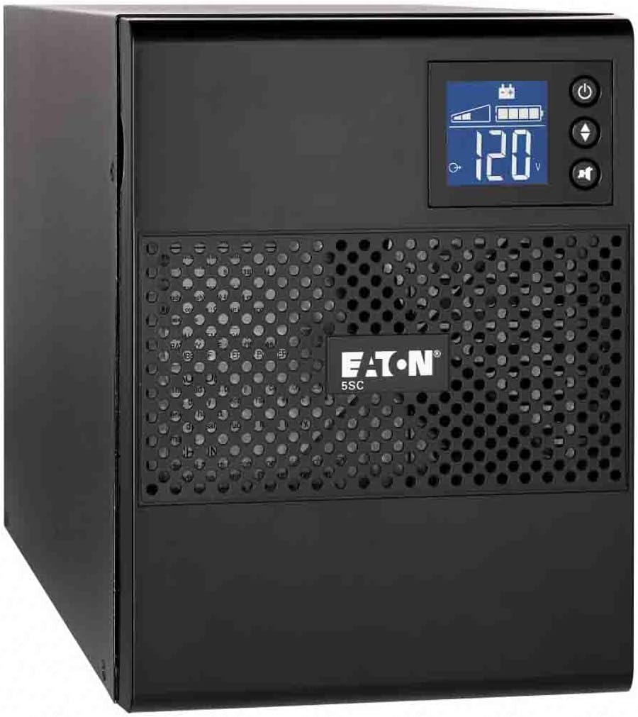 Eaton 5SC1500i UPS 1500/1050, 8 AC Outlets, Black, Tower