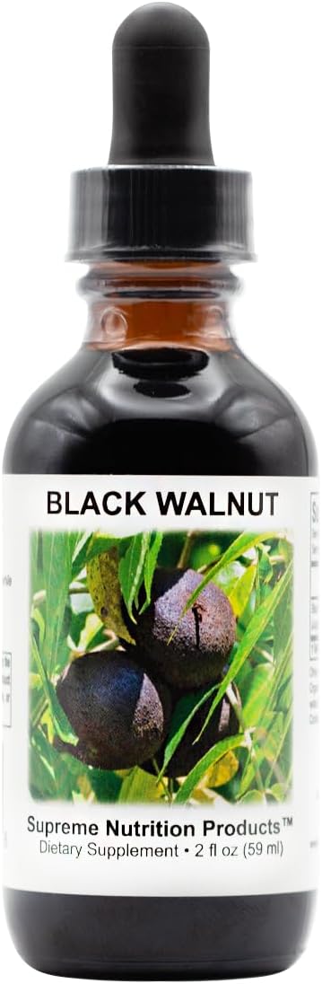 Supreme Nutrition Black Walnut Tincture, 2 fl oz | 59 Servings